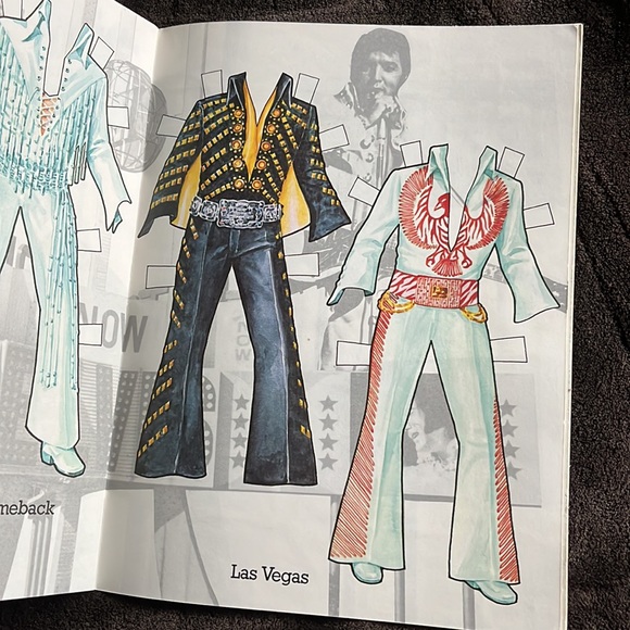 Vintage Elvis Paper Doll Book - Picture 7 of 10